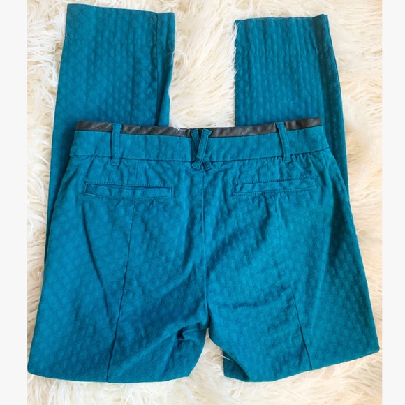 • Anthropologie Charlie Textured Ankle Trousers • - Picture 5 of 8